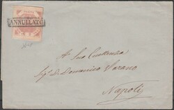 Catanzaro, cerchio al verso (p.10) perfetto su sopracoperta di ...