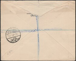 Raccomandata del 16.9.43 da Asmara per Devon (Gran Bretagna) ...