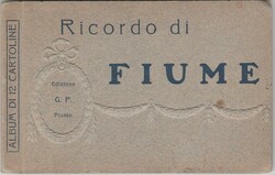 Cartolina - 1924 - 12 Cartoline ricordo , edizione G.P. Fiume. SPL