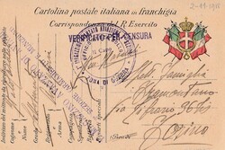 Cartolina - Franchigia Militare P.M. 1° Magazzino Avanzato di ...