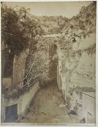 Napoli Fotografia - Contorni di Napoli Grotta di Pozzuoli. - 20 x 25 ...
