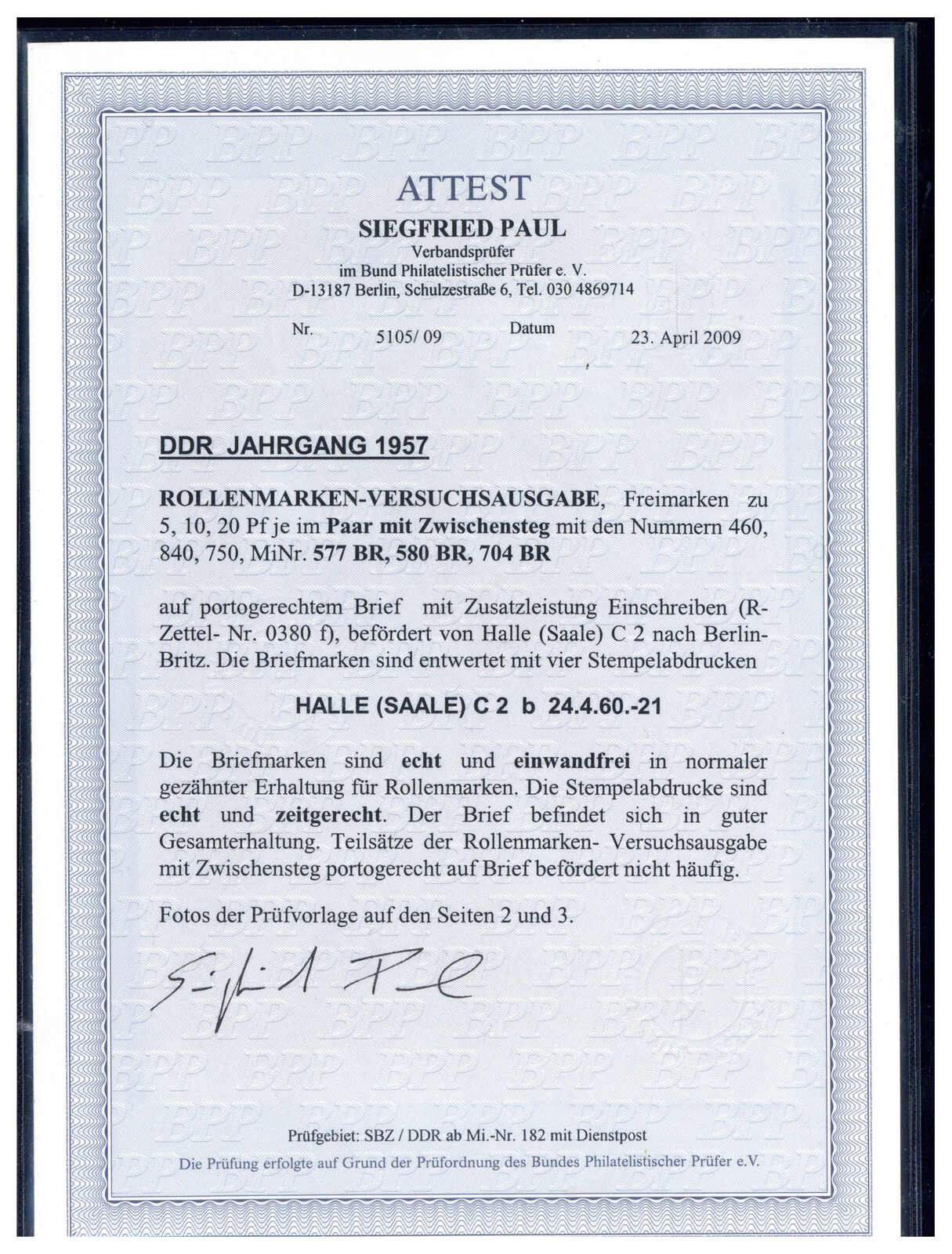 Image 1 for lot number 975 for 47th Briefmarken Fischer Auction