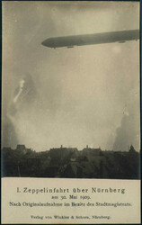 9850: Zeppelin, Zeppelin Postkarten
