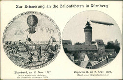 9850: Zeppelin, Zeppelin Postkarten