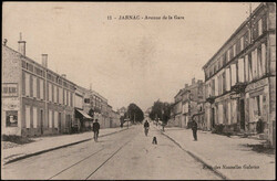 Jarmas,  Avenue de la Gare um 1910/20 beschrieben  I-II