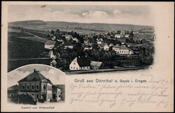 119340: Germany East, Zip Code O-93, 934 Marienberg - Picture postcards