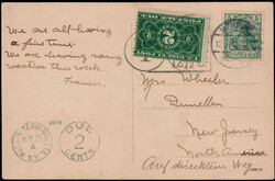 6605: United States - Parcel stamps
