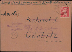 940: German Local Issue Goerlitz - Cancellations and seals