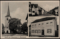105300: Germany West, Zip Code W-52, 530 Bonn - Picture postcards