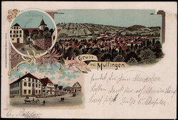 107110: Germany West, Zip Code W-70, 711 Öhringen - Picture postcards