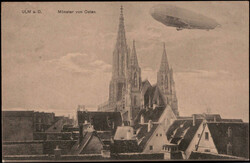 988510: Zeppelin, andere Luftschiffe, Postkarten