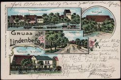 111280: Germany East, Zip Code O-12, 128-129 Bernau - Picture postcards
