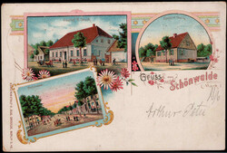 111280: Germany East, Zip Code O-12, 128-129 Bernau - Picture postcards