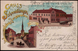 113250: Germany East, Zip Code O-32, 325-326 Straßfurt - Picture postcards