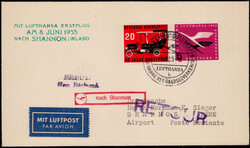 448024: Luftfahrt, Flugpost, Lufthansa
