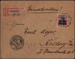 400: German Occupation World War I Poland - Cancellations and seals