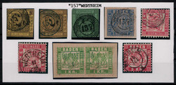 10: l'État souverain allemand de Bade - Cancellations and seals