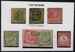 10: l'État souverain allemand de Bade - Cancellations and seals