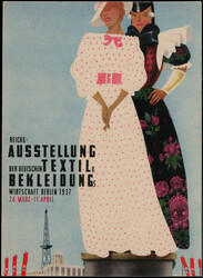 Berlin  W-1000,  Reichsausstellung der Deutschen Textil u. ...