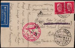 982540: Zeppelin, Zeppelin Mail LZ 127, Egypt and Orient Flights