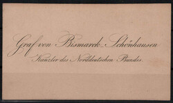 242508: History, German Politicians, Bismarck