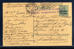 "KRIEGSGEFANGENENSENDUNG GEPRÜFT POSTPRÜFSTELLE SOLTAU",  violetter ...