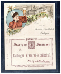 140: German Empire Stadtpost - Postal stationery