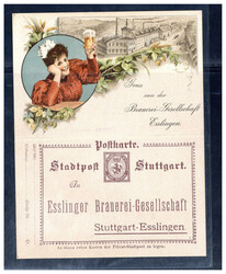 140: German Empire Stadtpost - Postal stationery