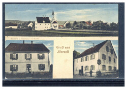 Vöhringen - Illerzell  W-7917,  Bäckerei / Handlung Sauter, Gasthof ...