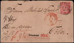 65: Altdeutschland Norddeutscher Postbezirk - Stempel