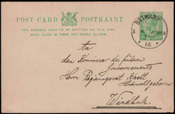 1/2 P. GA Georg V. in Fremdverwendung mit K1  "BETHANY" 1916 an den ...