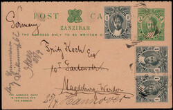 5600: Zanzibar - Postal stationery