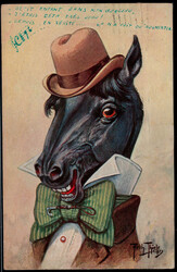 201014: Picture Postcards, Postcard Artists, A. Thiele (animals)