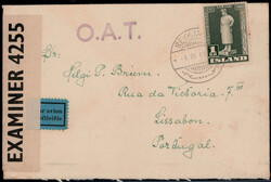 1 Kr.  700. Todestag Sturluson 1941 als EF. auf Zensur-Lupo ...