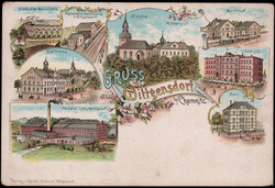 119100: Germany East, Zip Code O-91, 910-913 Chemnitz Land