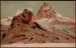 203099: Picture Postcards, Mountains, Faces in Mountains – other