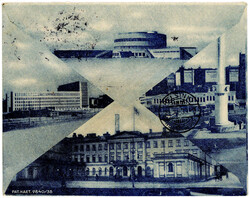 2 M. Wappenlöwe (2) als MEF. auf beidseitig illustriertem Reco ...