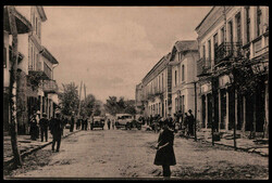 Gabrovo,  Stra?enansicht mit Autos 1926  I-II