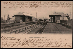 Buenos Aires, Estacion Hipodroma 1905 nach Ehingen / Donau gelaufen ...