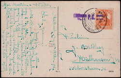 "SCHIEWENHORST (DANZIGER NIEDERUNG)", K1 nebst violettem ...