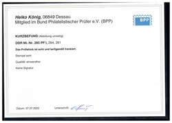 Dt.-poln. Freundschaft kpl. , 50 Pf. Wert mit Plattenfehler I nebst 1 ...