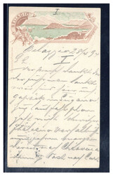 Bellagio Lago Di Como, herrliche Vorläuferkarte 1894 ...