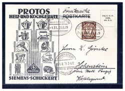 "DANZIG - HOHENSTEIN ZUG 131", Bahnpost-Ovalstempel klar auf ...