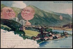 203099: Picture Postcards, Mountains, Faces in Mountains – other