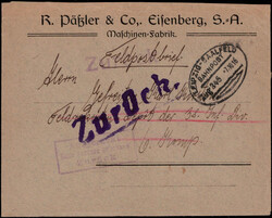 144: Fieldpost World War I