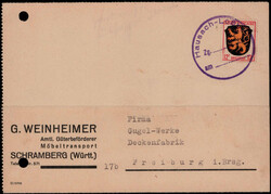 1320: French Occupation General Issue - Cancellations and seals