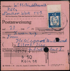 105000: Deutschland West, Plz Gebiet W-50, 500 Köln