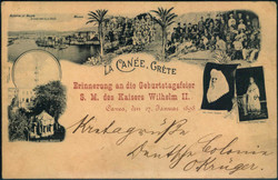 4780: Österreich Post auf Kreta - Postkarten