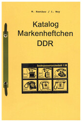 DDR,  Raether / Woy - Katalog Markenheftchen DDR,  112.-seitiger ...
