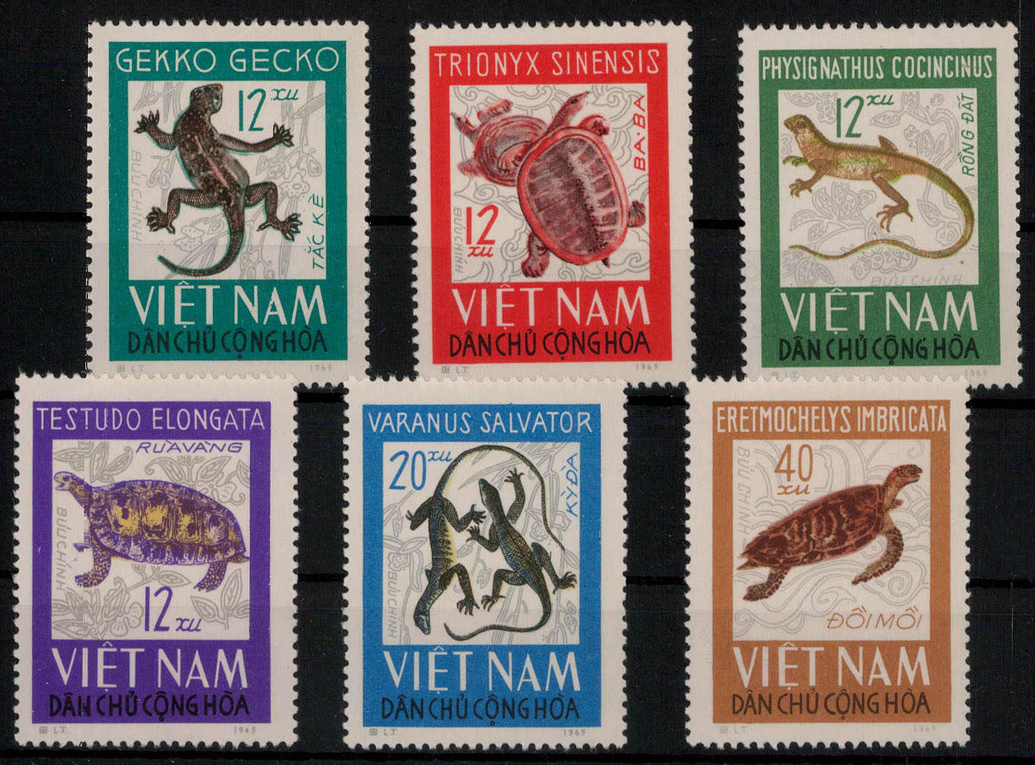 Reptilien 1966 kpl. **  (12,-)